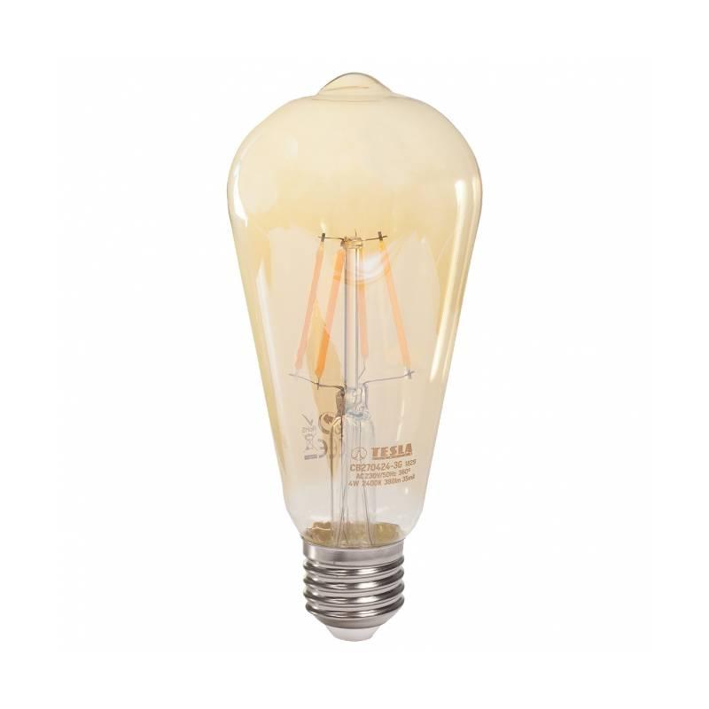 Žárovka LED Tesla Crystal Vintage 4W,