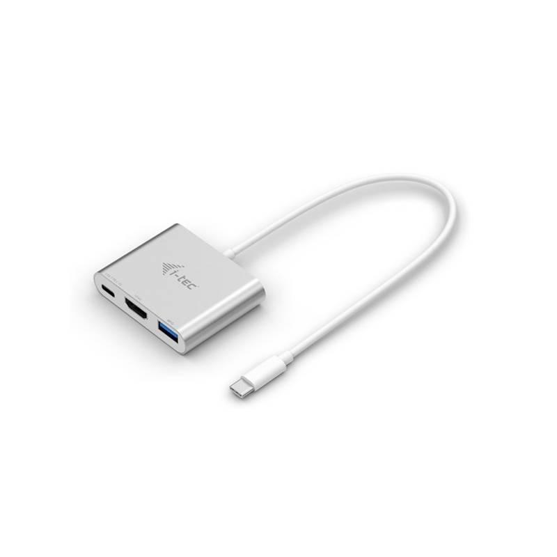 Adaptér i-tec USB 3.1 Type-C 4K HDMI, USB s Power Delivery, Adaptér, i-tec, USB, 3.1, Type-C, 4K, HDMI, USB, s, Power, Delivery