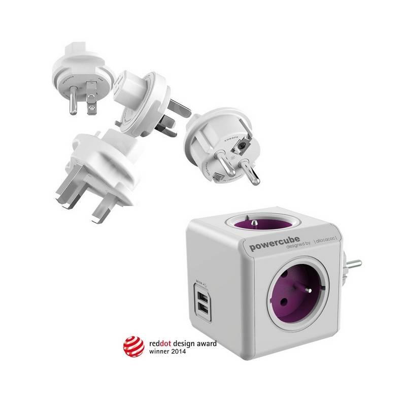 Cestovní adaptér Powercube ReWirable USB Travel