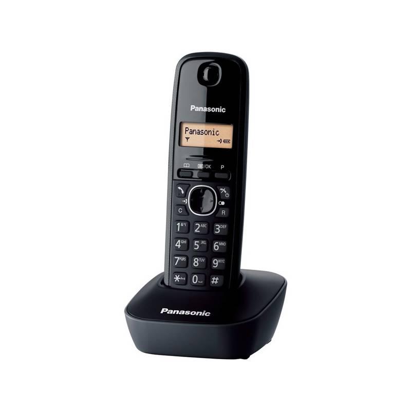 Domácí telefon Panasonic KX TG1611FXH DECT šedý, Domácí, telefon, Panasonic, KX, TG1611FXH, DECT, šedý