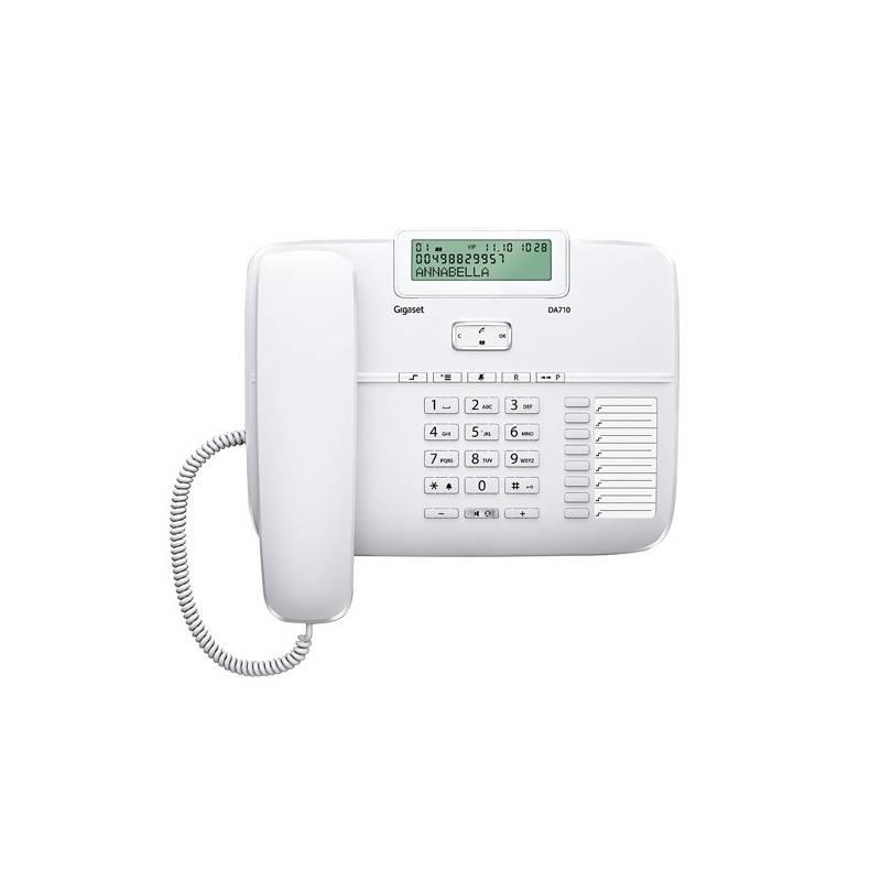 Domácí telefon Siemens Gigaset DA710 bílý