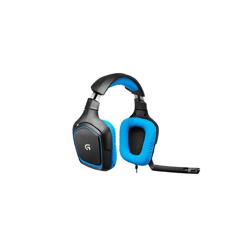 Headset Logitech Gaming G430 modrý