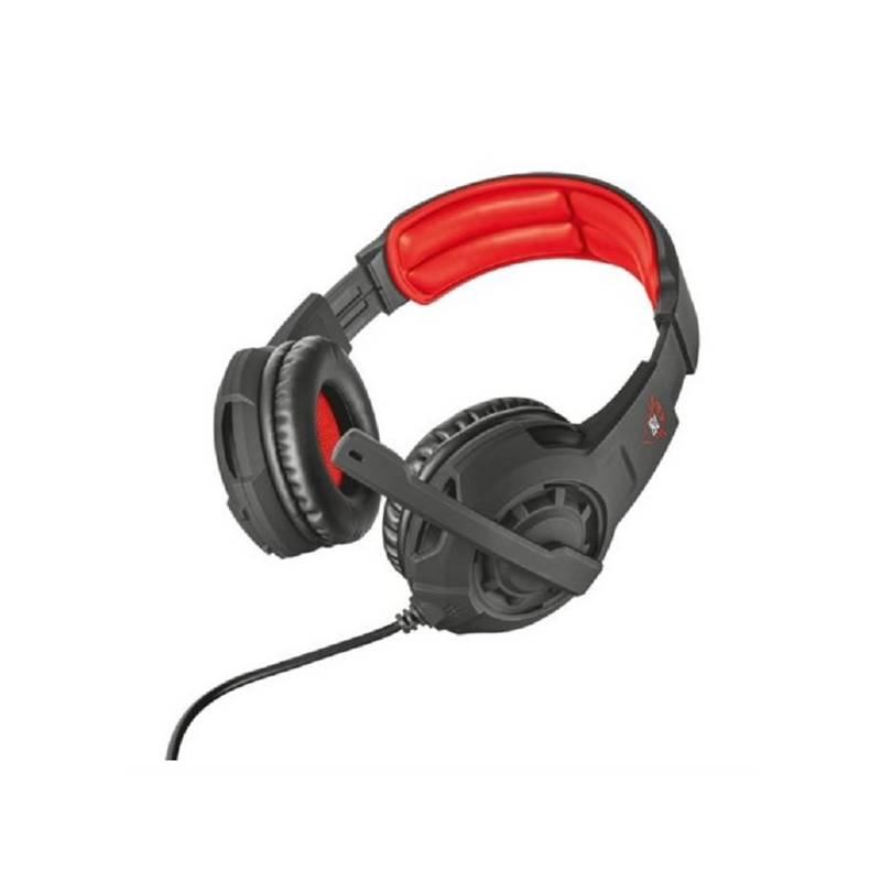 Headset Trust GXT Gaming 310 černá barva červená barva, Headset, Trust, GXT, Gaming, 310, černá, barva, červená, barva
