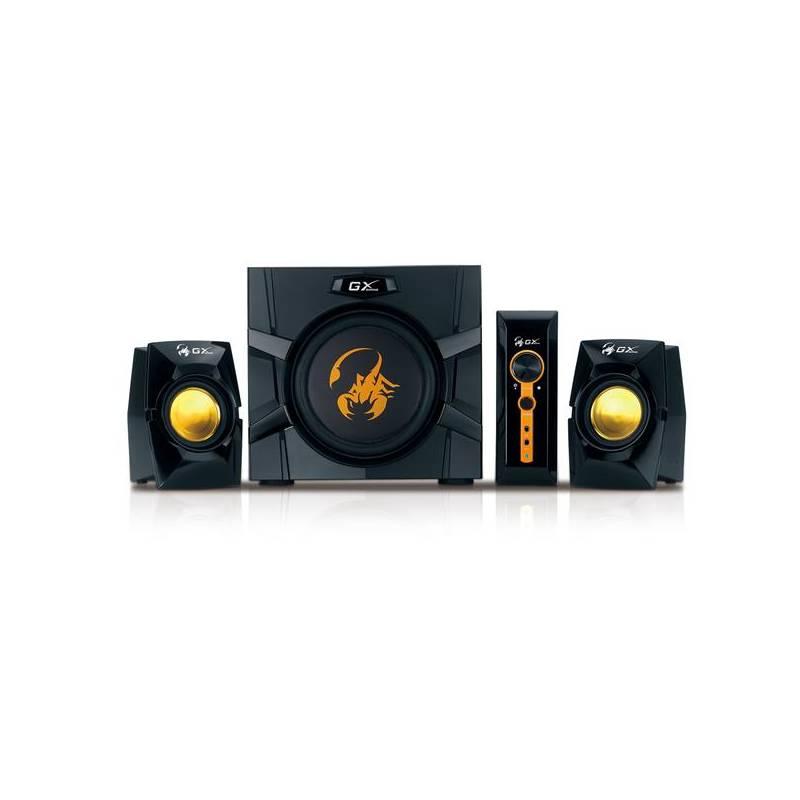 Reproduktory Genius GX Gaming SW-G2.1 3000 černá žlutá