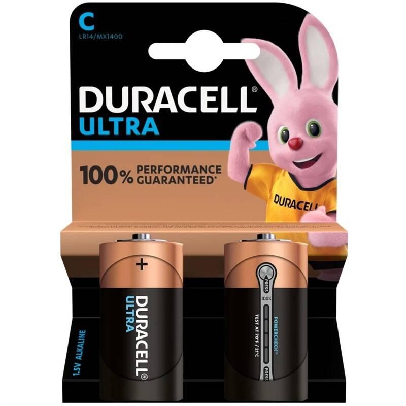 Baterie alkalická Duracell Ultra C, LR14,