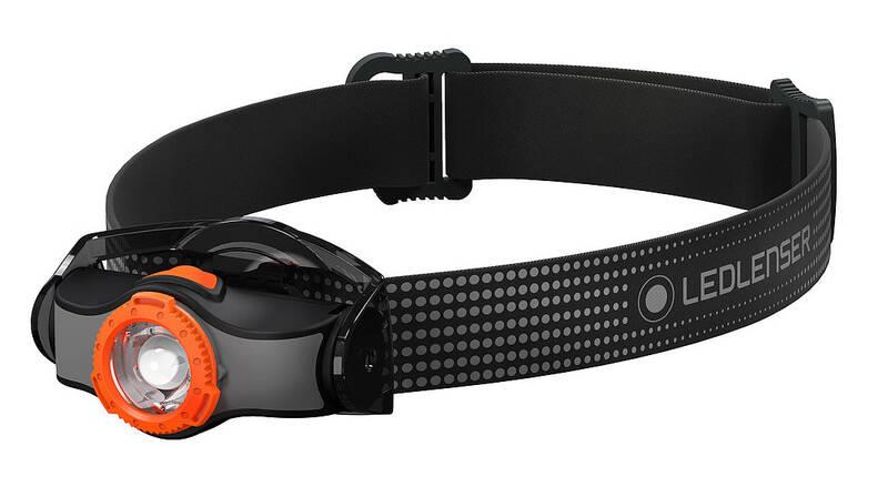 Čelovka LEDLENSER MH3 černá oranžová