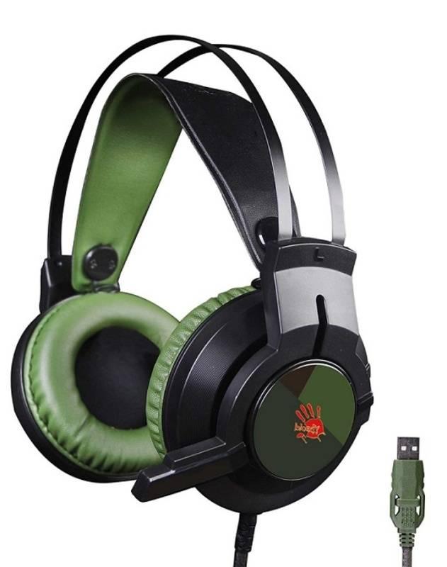 Headset A4Tech Bloody J437 zelený