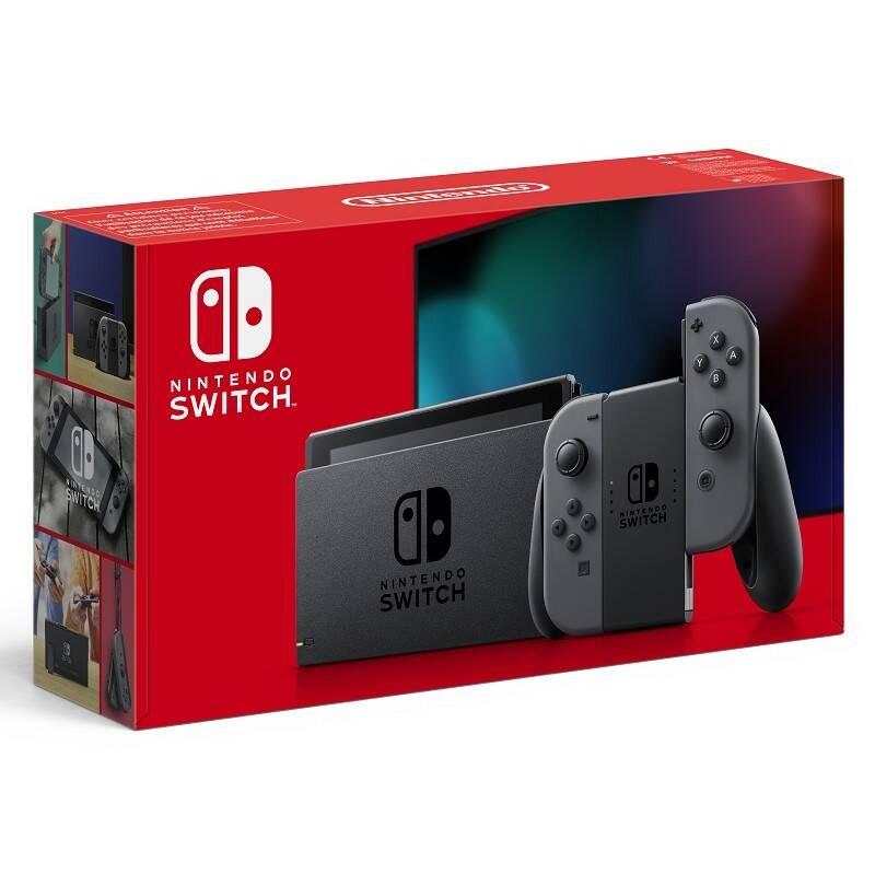 Herní konzole Nintendo Switch s Joy-Con v2 šedá