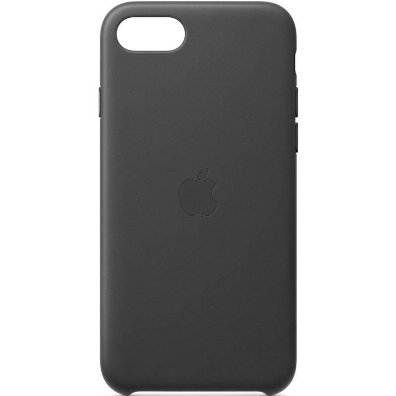 Kryt na mobil Apple Leather Case pro iPhone SE - černý