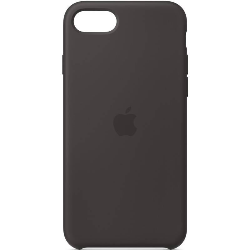 Kryt na mobil Apple Silicone Case pro iPhone SE - černý