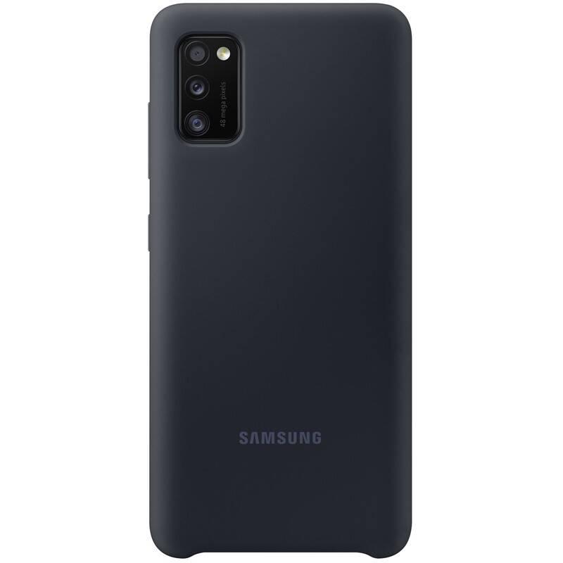 Kryt na mobil Samsung Silicon Cover pro Galaxy A41 černý