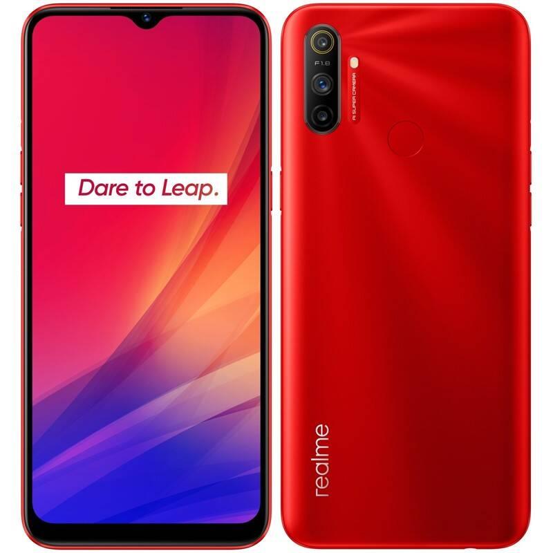 Mobilní telefon Realme C3 červený