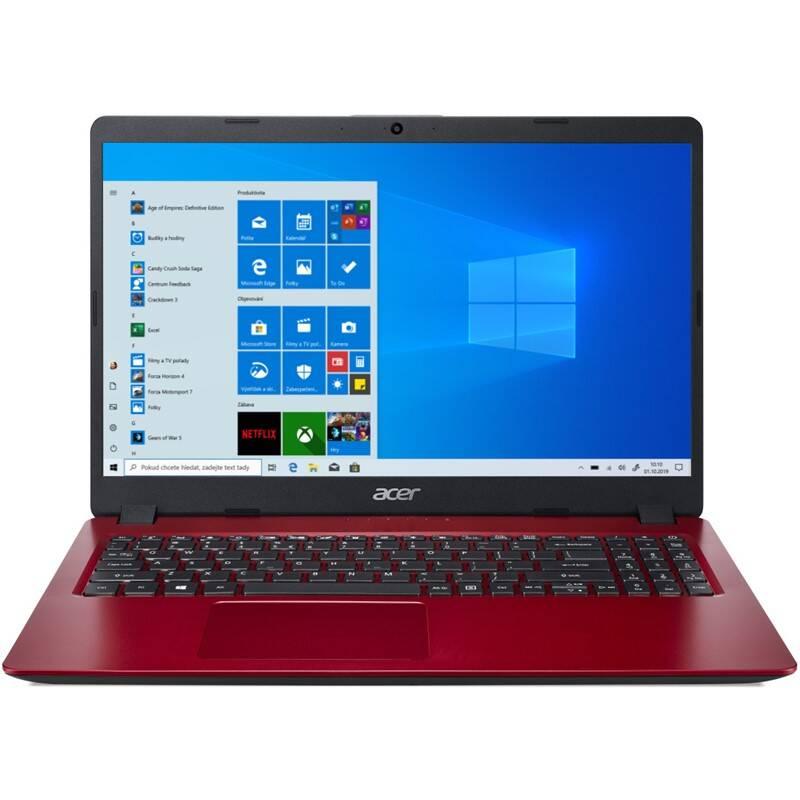 Notebook Acer Aspire 5 červený