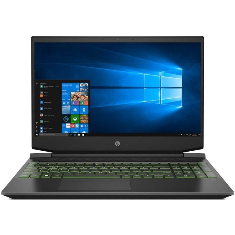 Notebook HP Pavilion Gaming 15-ec0004nc černý