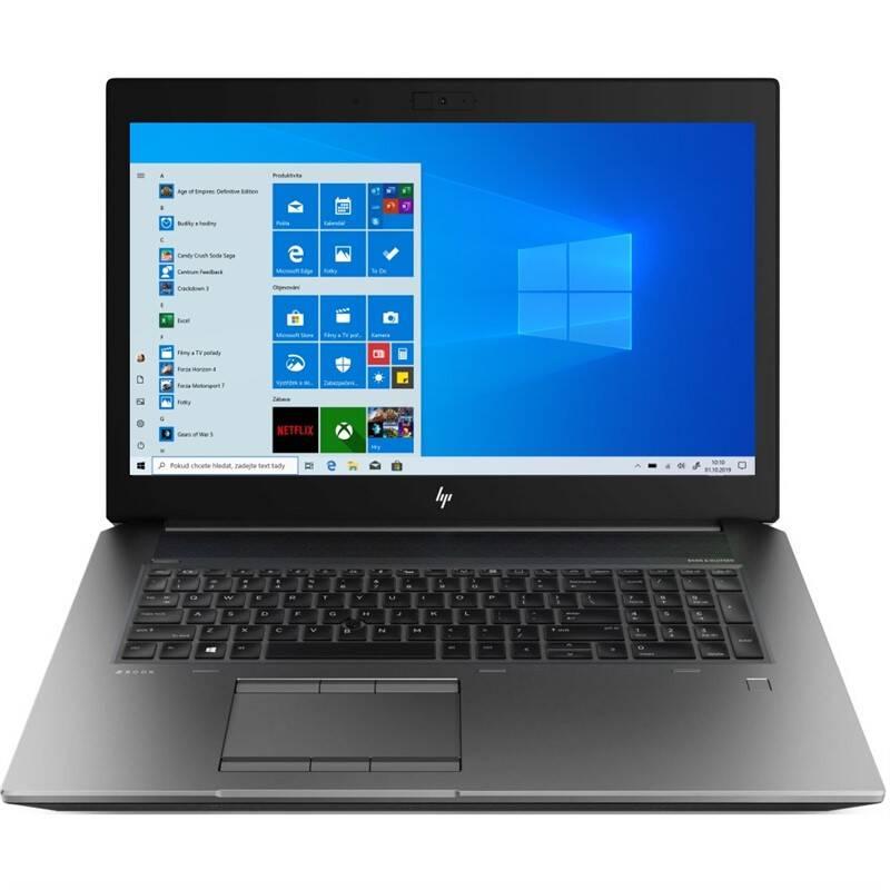 Notebook HP Zbook 17 G6 šedý