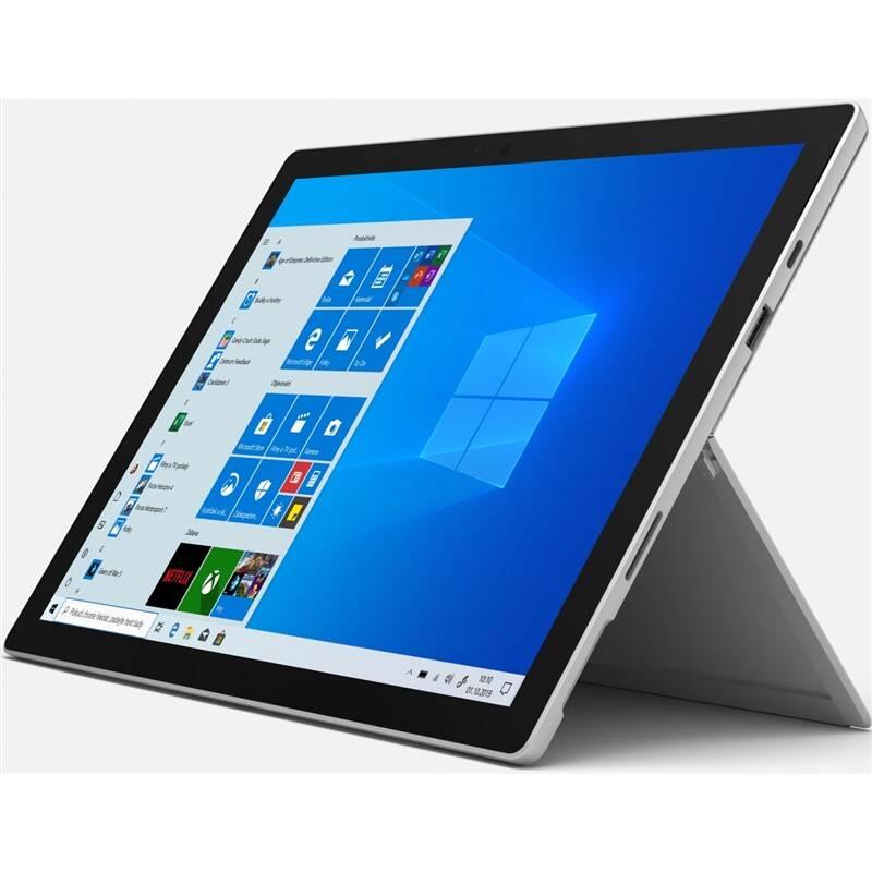 Notebook Microsoft Surface Pro 7 stříbrný, Notebook, Microsoft, Surface, Pro, 7, stříbrný