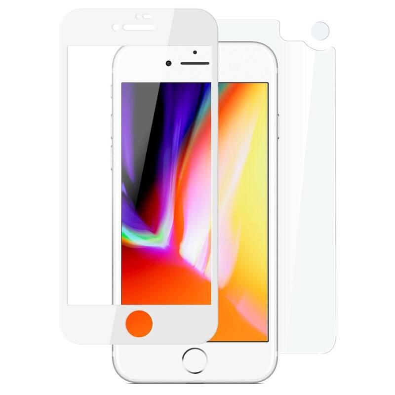 Ochranné sklo FIXED pro Apple iPhone 7 8, přední i zadní stříbrné