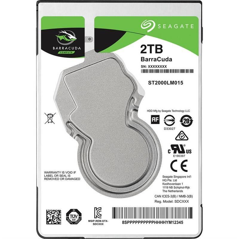 Pevný disk 2,5" Seagate Barracuda 2TB