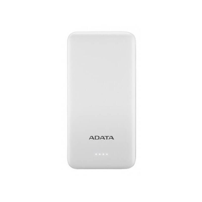 Powerbank ADATA AT10000, 10000mAh bílá