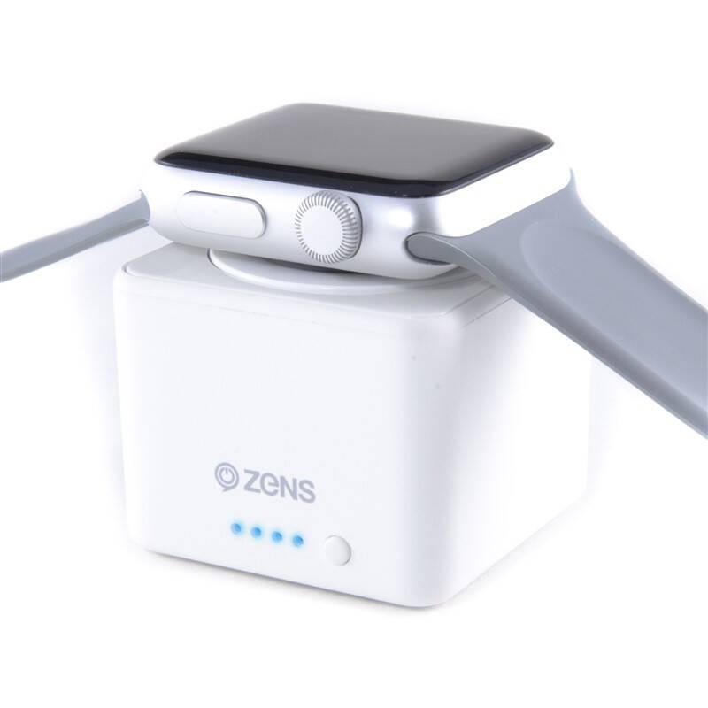 Powerbank ZENS pro Apple Watch bílé