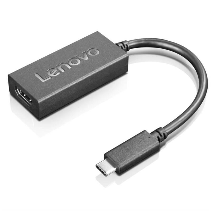 Redukce Lenovo USB-C HDMI 1.4 černá, Redukce, Lenovo, USB-C, HDMI, 1.4, černá