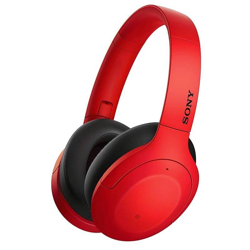 Sluchátka Sony WH-H910N červená, Sluchátka, Sony, WH-H910N, červená