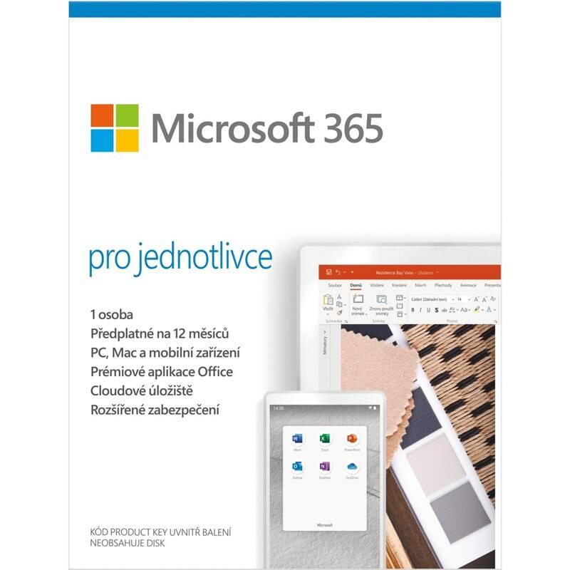 Software Microsoft 365 pro jednotlivce CZ, Software, Microsoft, 365, pro, jednotlivce, CZ