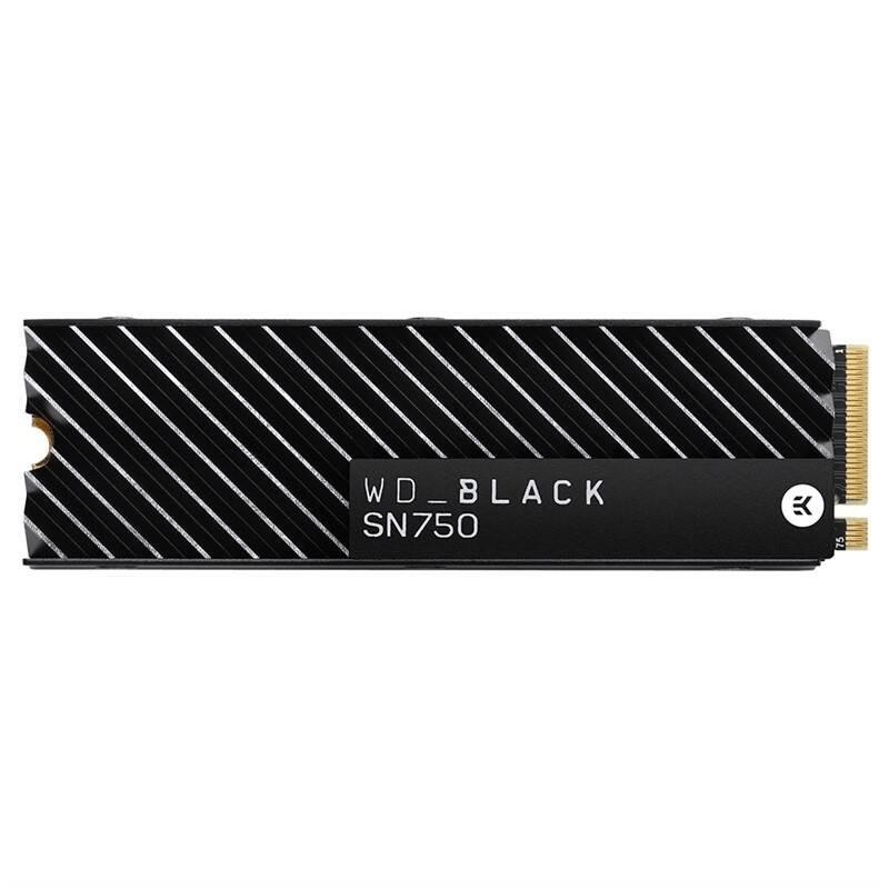SSD Western Digital Black SN750 NVMe M.2 500GB s chladičem, SSD, Western, Digital, Black, SN750, NVMe, M.2, 500GB, s, chladičem