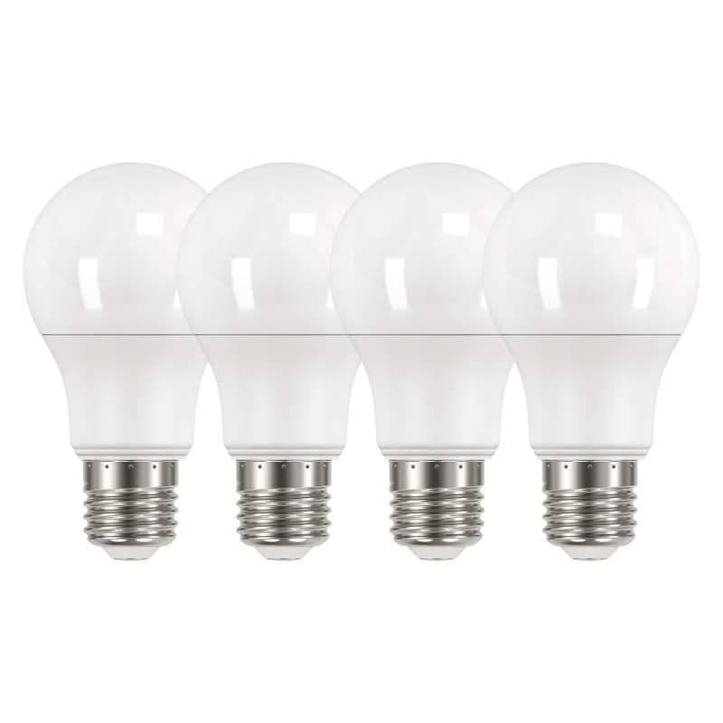 Žárovka LED EMOS Classic, 10W, E27, neutrální bílá, 4 ks