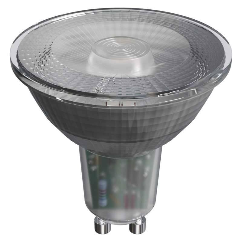 Žárovka LED EMOS Classic MR16, 4,2W, GU10, teplá bílá