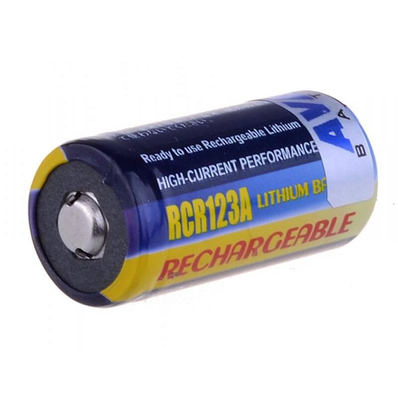 Baterie Avacom CR123A, CR23, DL123A Li-Fe 3V 500mAh 1.5Wh