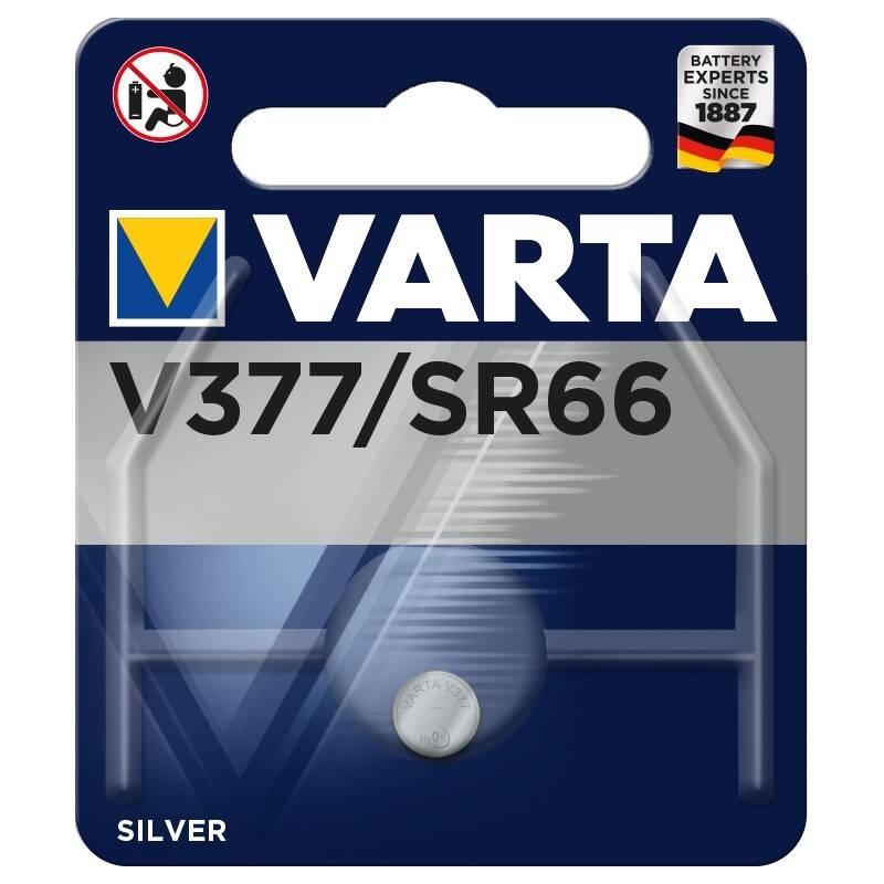 Baterie Varta V377 SR66 SR626, blistr 1ks, Baterie, Varta, V377, SR66, SR626, blistr, 1ks