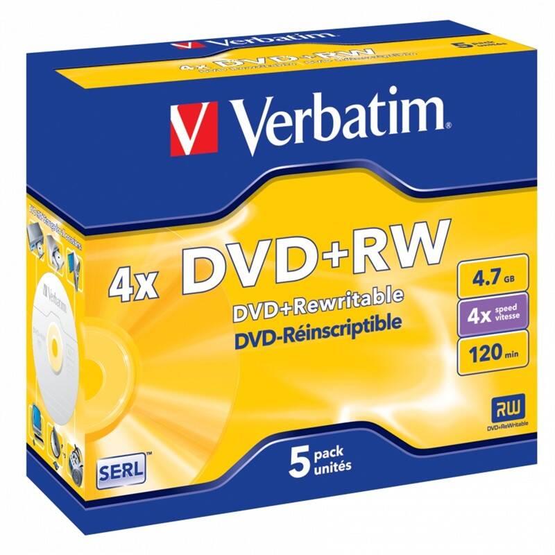 Disk Verbatim DVD RW 4,7GB, 4x,