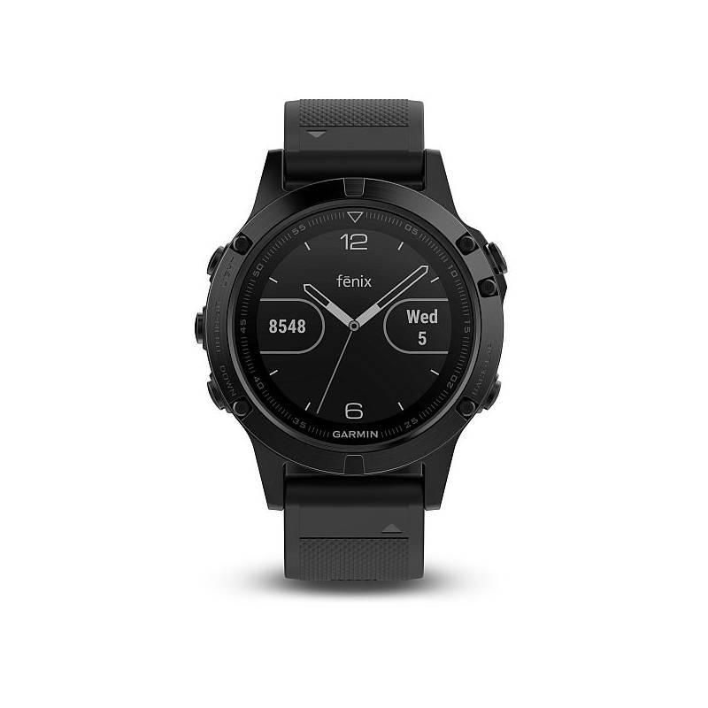 GPS hodinky Garmin Fenix 5 Sapphire černé