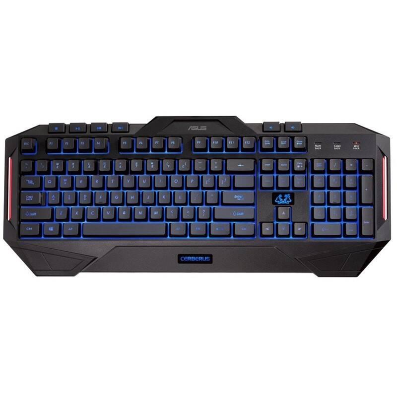 Klávesnice Asus Cerberus Gaming, US layout černá