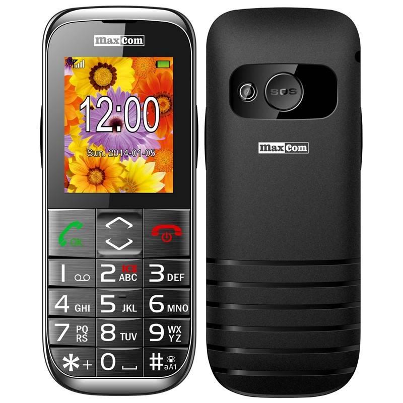 Mobilní telefon MaxCom MM720 černý