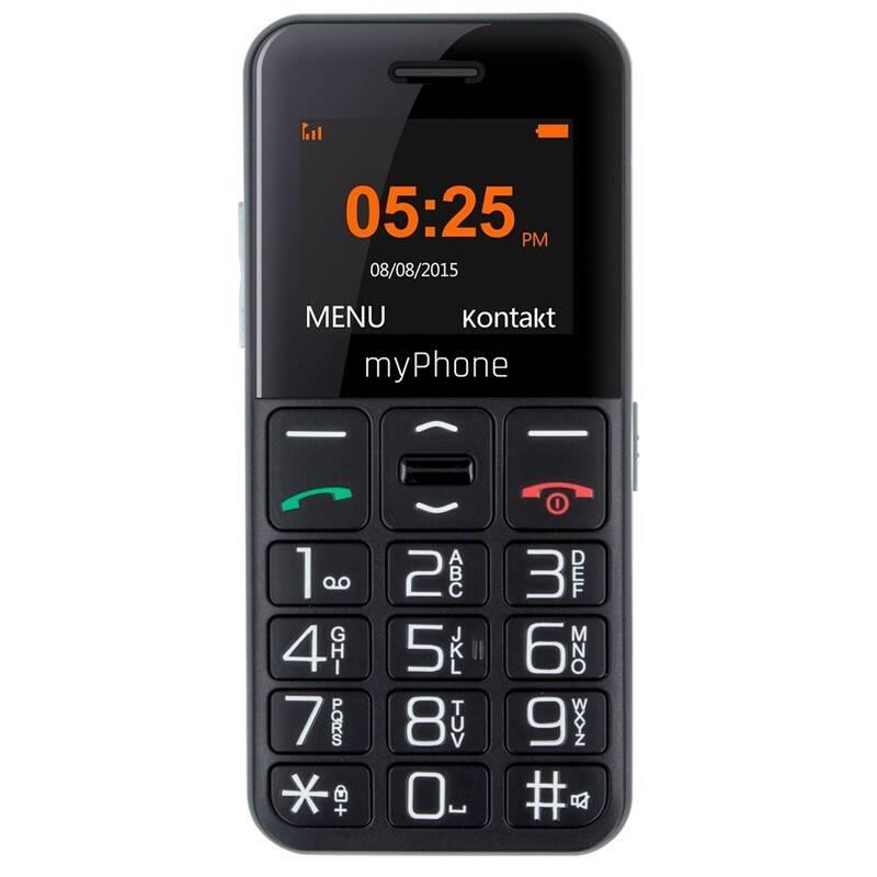 Mobilní telefon myPhone HALO EASY černý