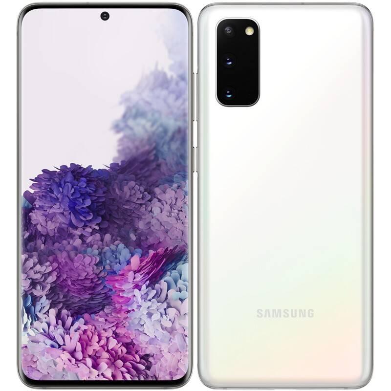 Mobilní telefon Samsung Galaxy S20 bílý, Mobilní, telefon, Samsung, Galaxy, S20, bílý