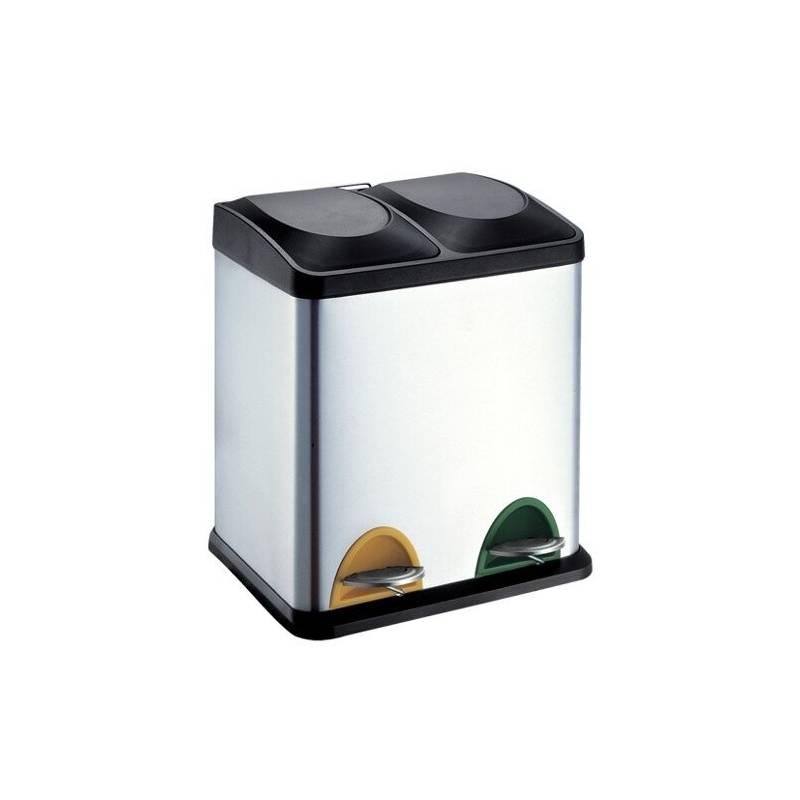 Odpadkový koš TORO 270234 černý nerez