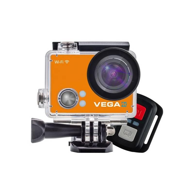 Outdoorová kamera Niceboy VEGA 4K oranžová
