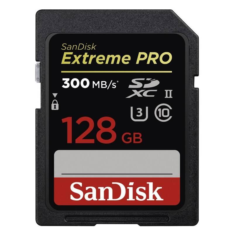 Paměťová karta Sandisk SDXC Extreme Pro 128GB, Paměťová, karta, Sandisk, SDXC, Extreme, Pro, 128GB