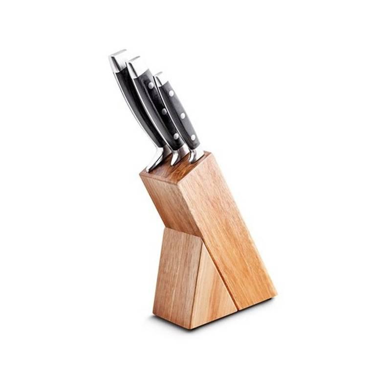 Sada kuchyňských nožů Lamart Damas stříbrná