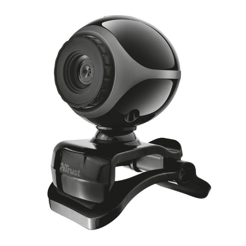 Webkamera Trust Exis černá, Webkamera, Trust, Exis, černá