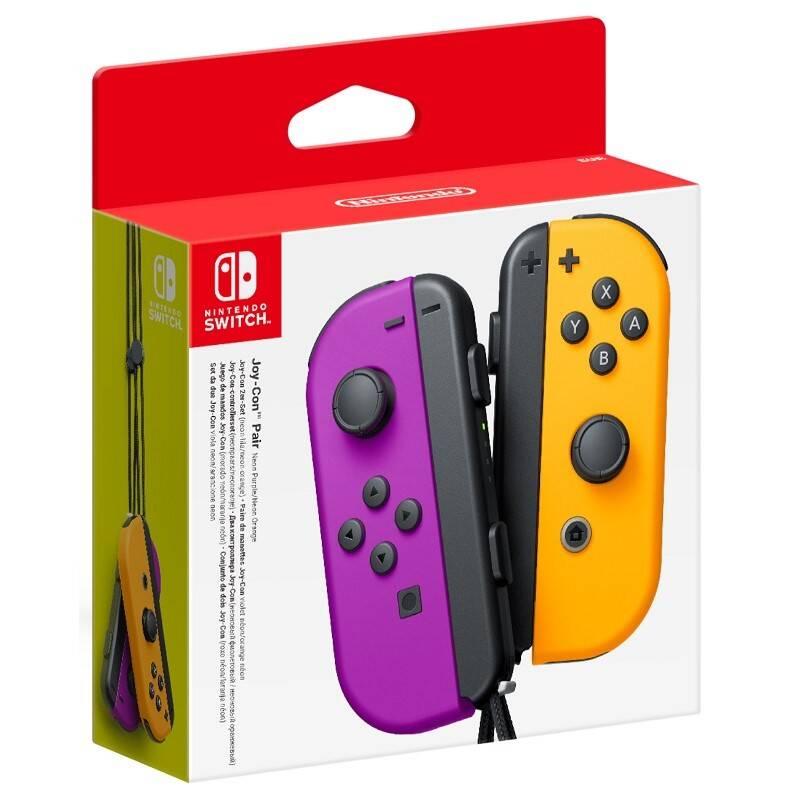 Gamepad Nintendo Joy-Con Pair Neon Purple