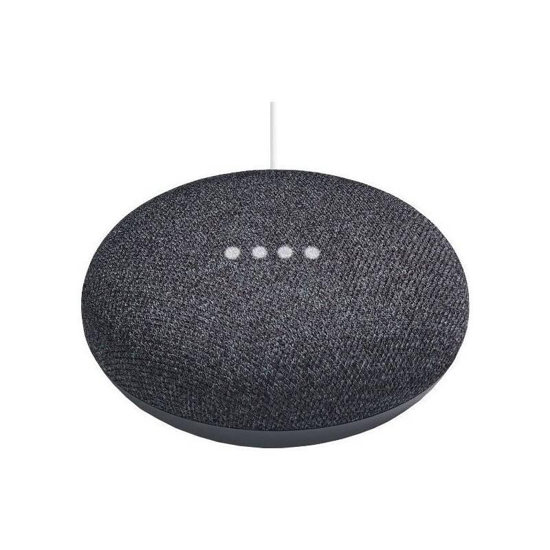 Hlasový asistent Google Home mini Charcoal černý, Hlasový, asistent, Google, Home, mini, Charcoal, černý