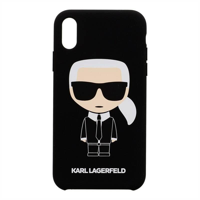 Kryt na mobil Karl Lagerfeld Full Body Iconic na Apple iPhone XR černý