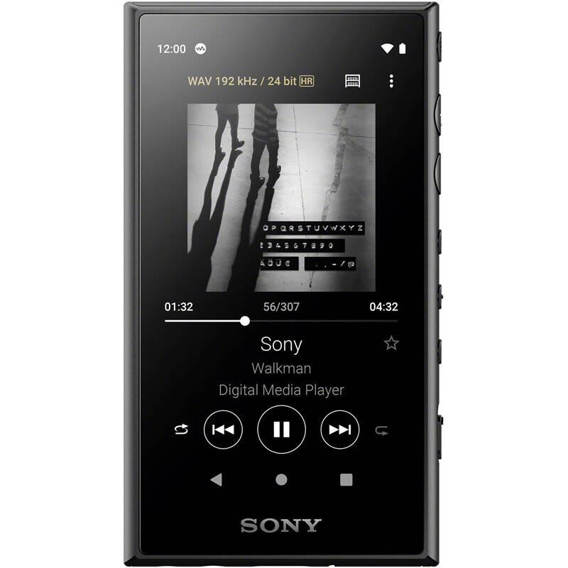 MP3 přehrávač Sony NW-A105 černý, MP3, přehrávač, Sony, NW-A105, černý