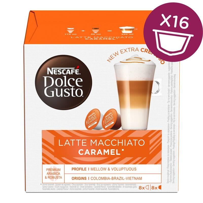 NESCAFÉ Dolce Gusto® Latte Macchiato Caramel kávové kapsle 16 ks, NESCAFÉ, Dolce, Gusto®, Latte, Macchiato, Caramel, kávové, kapsle, 16, ks