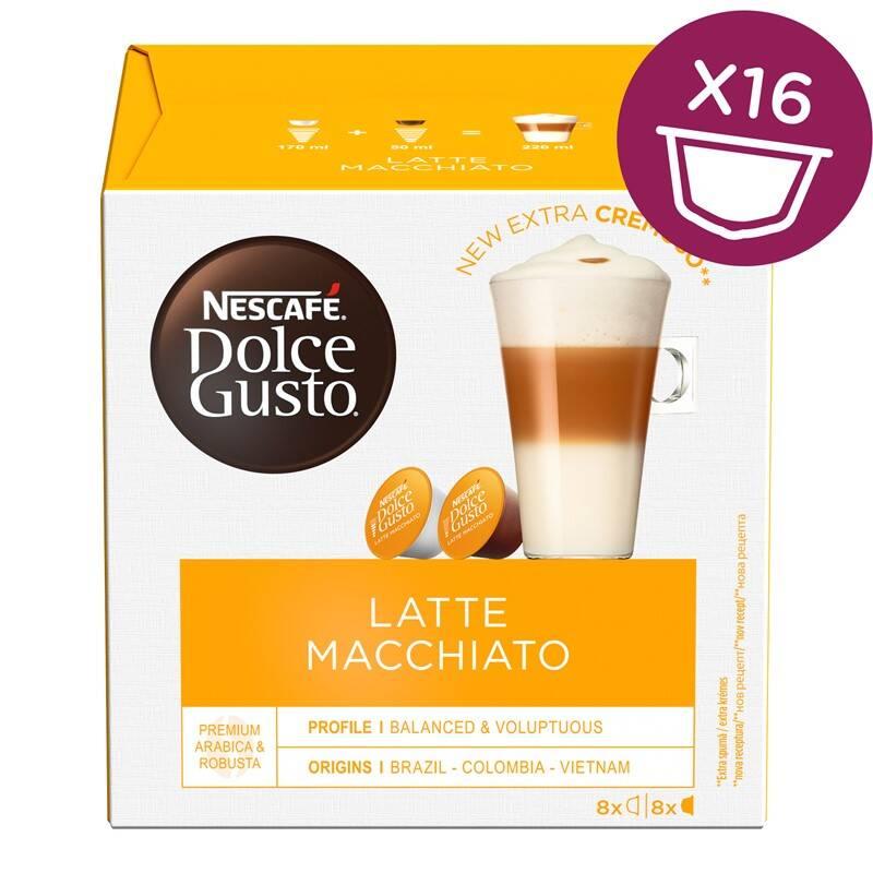 NESCAFÉ Dolce Gusto® Latte Macchiatto kávové kapsle 16 ks, NESCAFÉ, Dolce, Gusto®, Latte, Macchiatto, kávové, kapsle, 16, ks