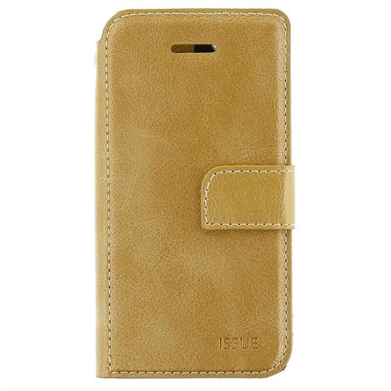 Pouzdro na mobil flipové Molan Cano Issue Book na Samsung Galaxy A40 zlaté